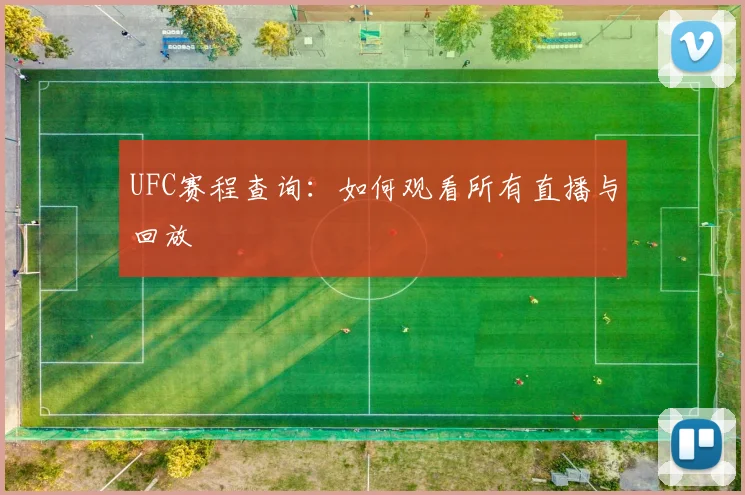 UFC赛程查询：如何观看所有直播与回放