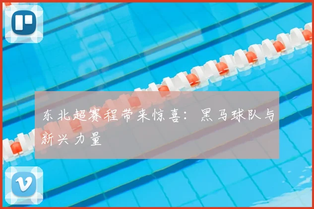 东北超赛程带来惊喜：黑马球队与新兴力量
