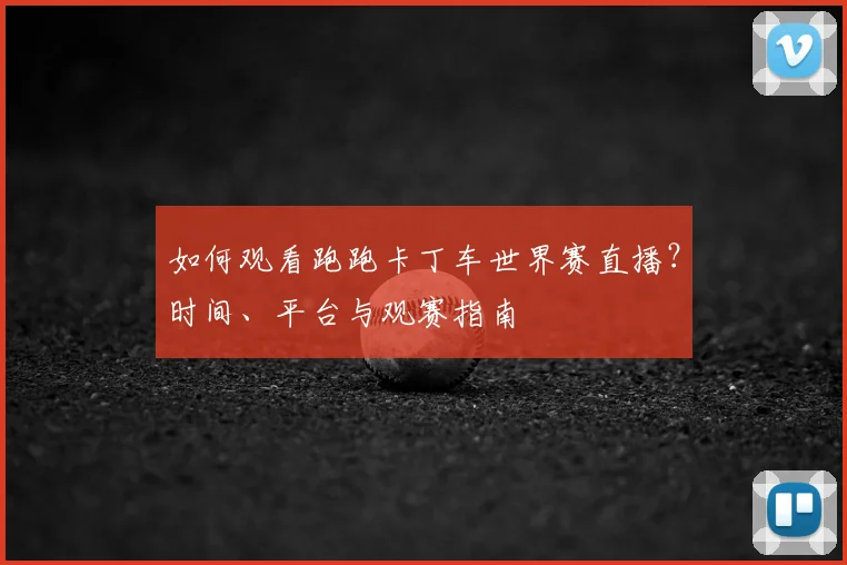 如何观看跑跑卡丁车世界赛直播?时间、平台与观赛指南
